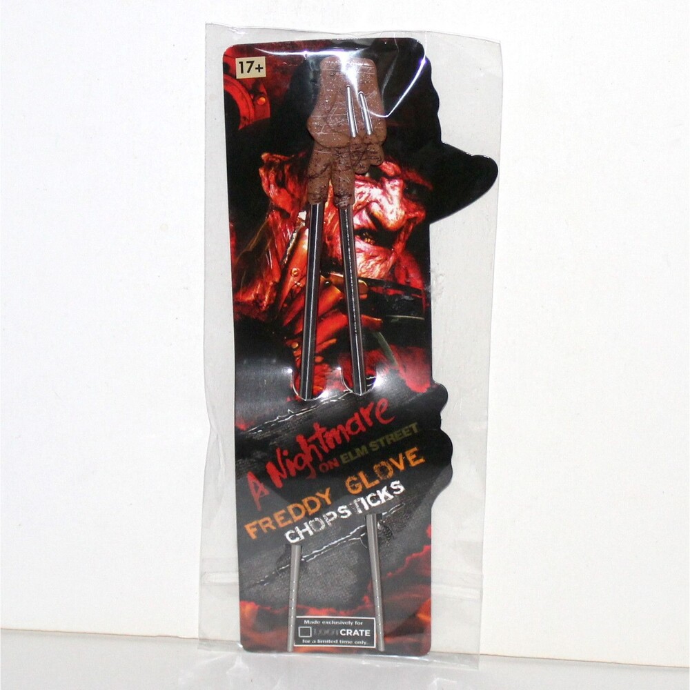 A Nightmare on Elm Street Freddy Glove Chopsticks Lootcrate ICUP horror movie